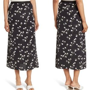 SANCTUARY NWT WOMEN’S SO SWEET FLORAL PRINTED SKIRT BLACK XL & XXL